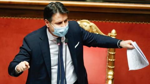 Πρωθυπουργός της Ιταλίας Conte: Η διακοπή της παροχής εμβολίων είναι απαράδεκτη