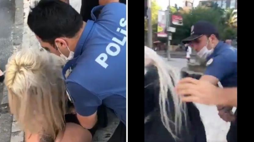 VİDEO | Polisin yaka paça götürdüğü kadından açıklama | soL haber